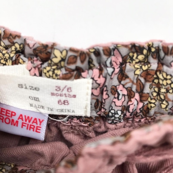 Zara mauve corduroy skirt EUC 3-6 months - Picture 4 of 5